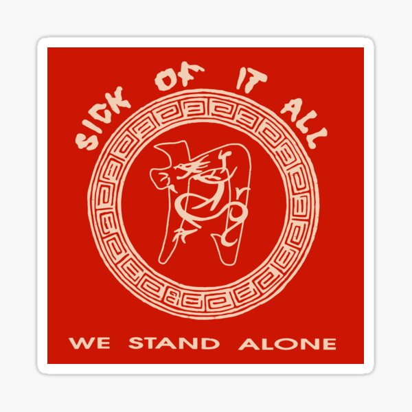 Vintage 90's Sick Of It All We Stand Alone Hoodie – Mills
