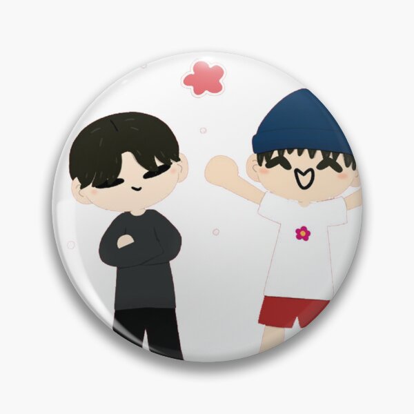 Item preview, Two Japanese boys laughing together designed and sold by KairukuArt.