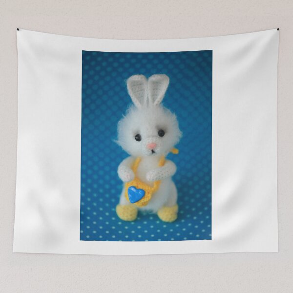 Item preview, Cute crosheting white hare toy designed and sold by olena2552.