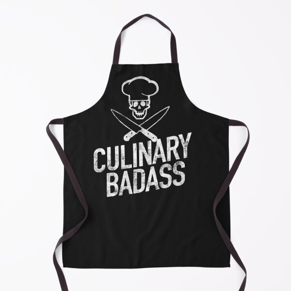Item preview, Culinary Badass Funny Cook Gift Chef Humor Sous Chef Gift Line Cook Short Order Cook Gourmet Cook Gift BBQ Gill Master designed and sold by madeulaugh.