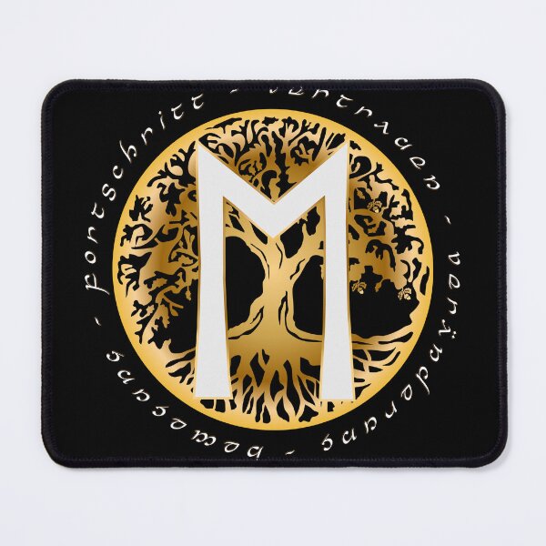 Item preview, Rune Ehwaz Tree of Life Birthday Rune March 30th to April 14th designed and sold by der-faun.