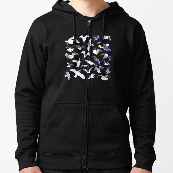 Gull Zipped Hoodie