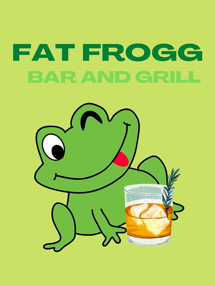 "elon university fat frogg" Sticker by caitlynstickas Redbubble