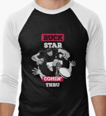 Rugby Ruck Star Men's Baseball ¾ T-Shirt