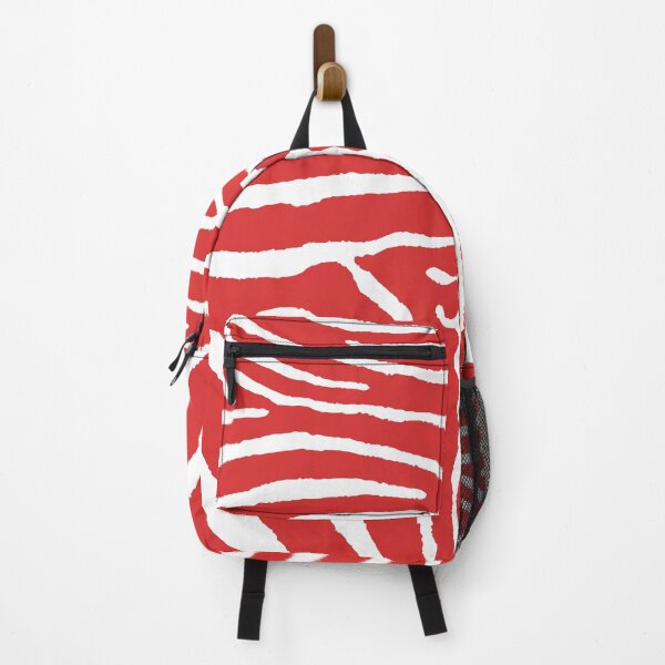 Item preview, Zebra Wild Animal Print 265 Red designed and sold by tonymagnerart.