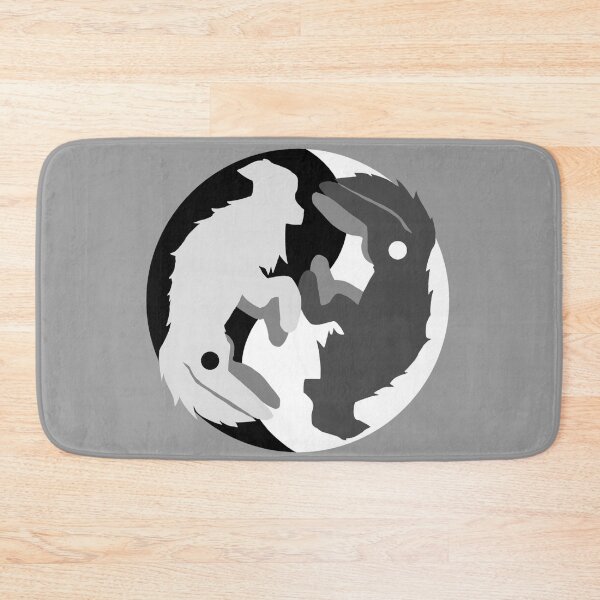 Item preview, wolf yinyang designed and sold by 6ilent-9ufferer.