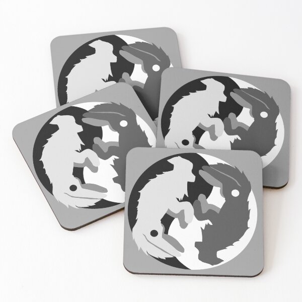 Item preview, lobo yinyang designed and sold by 6ilent-9ufferer.