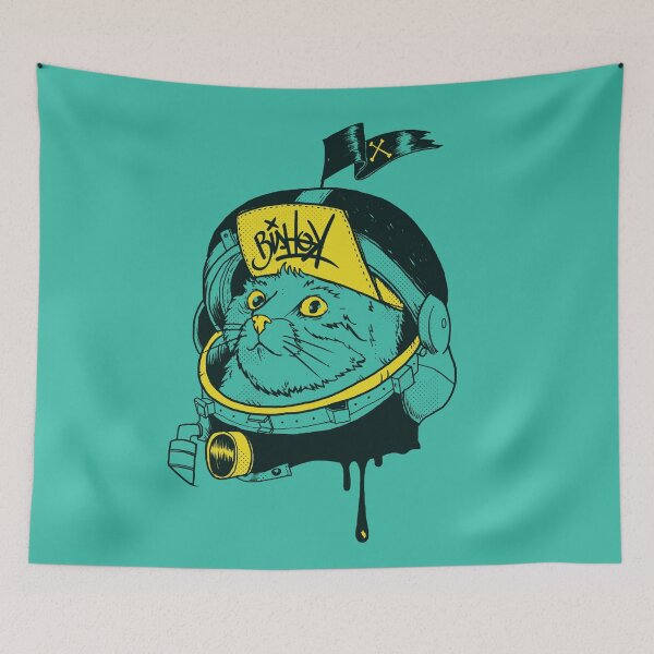 Item preview, Space cat designed and sold by Bishok.
