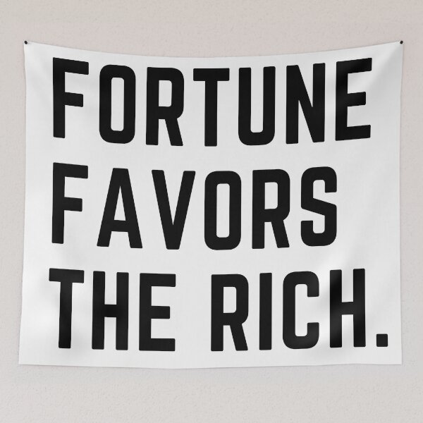 Item preview, Fortune makes the rich. designed and sold by Tweeting.