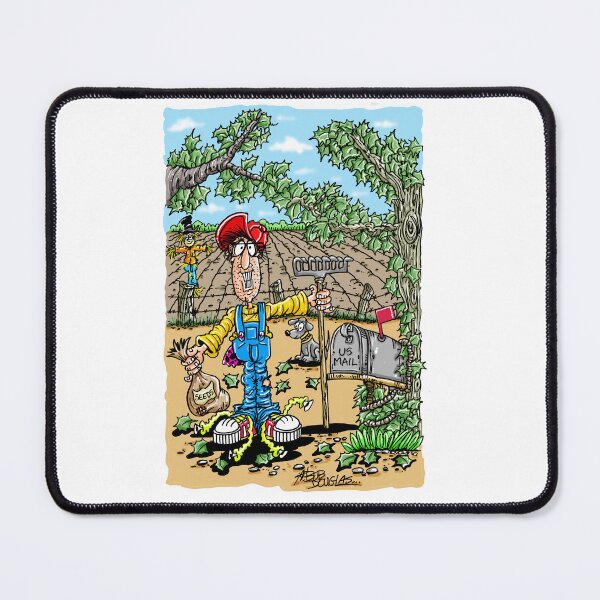 Item preview, The Farmer Working the Garden designed and sold by bobtheartman.