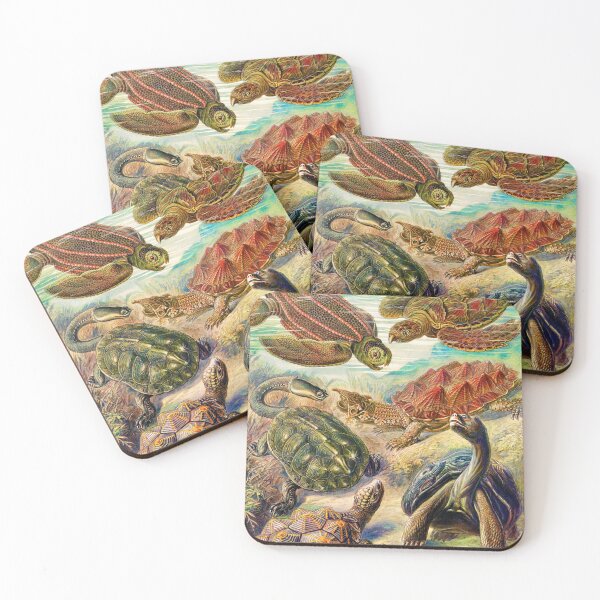 Item preview, Chelonia Turtles by Ernst Haeckel designed and sold by ChelleCreate.