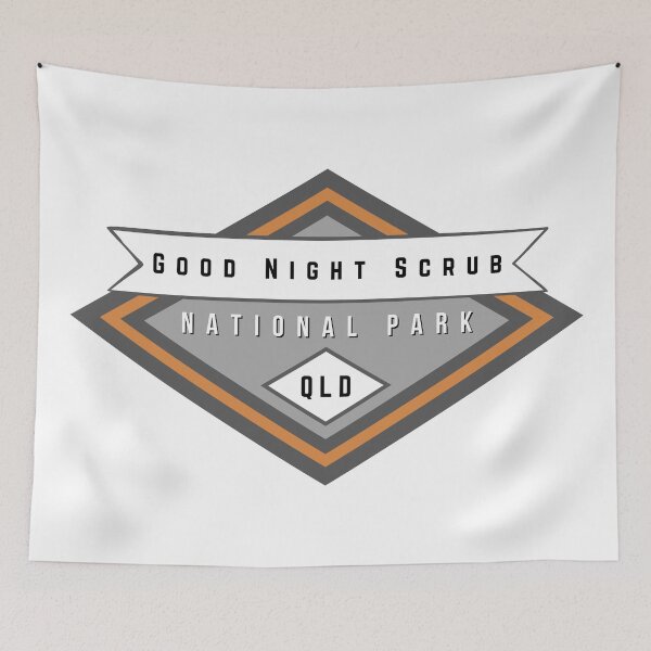 Item preview, Good Night Scrub National Park Queensland Australia Souvenir designed and sold by Zaprinda.