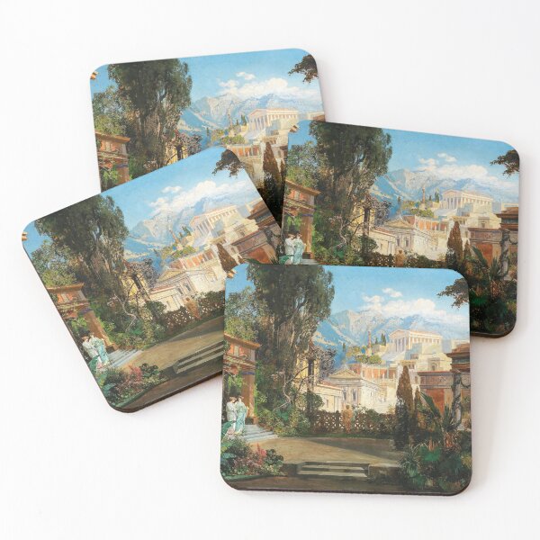 Item preview, Hermann Burghart. A view of an ancient city. 1866 designed and sold by likiska.