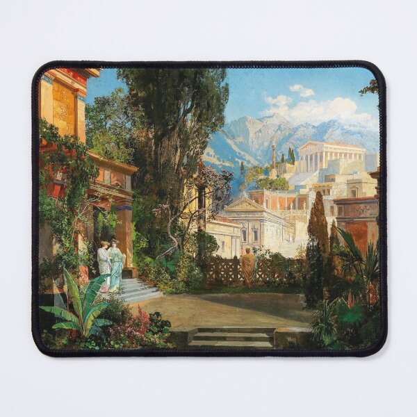 Item preview, Hermann Burghart. A view of an ancient city. 1866 designed and sold by likiska.