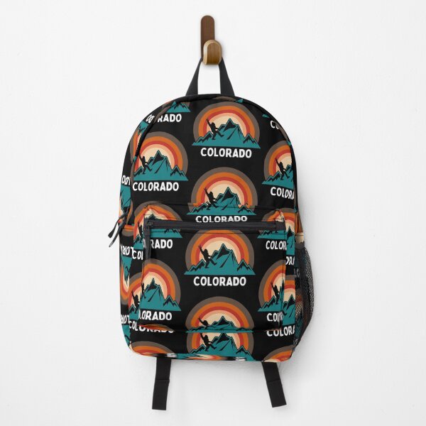 Item preview, Retro Sunset Colorado Bigfoot Hiking designed and sold by NoSpecialShop.