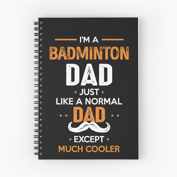 Item preview, Badminton Dad Except Much Cooler Cool Gift designed and sold by Just Be Different.