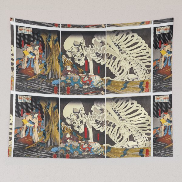 Item preview, Utagawa Kuniyoshi Takiyasha The Witch And The Skeleton Spectre designed and sold by TeeARTHY.