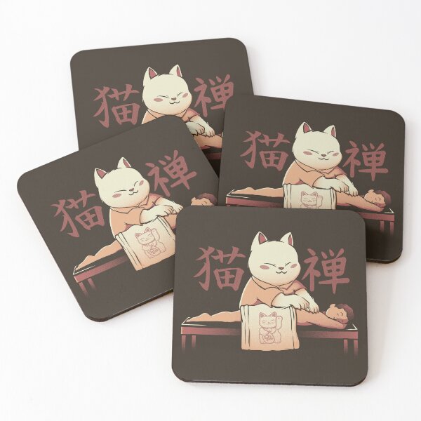 Item preview, Cat Massage Shiatsu by Tobe Fonseca designed and sold by Tobe Fonseca®.