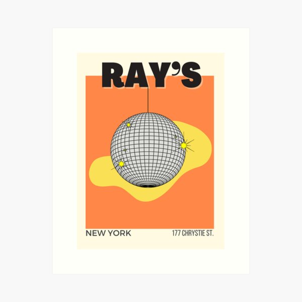 Artikel-Vorschau von Rays Bar NYC Druck, designt und verkauft von Isabella Monaco.