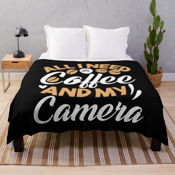 Item preview, All I Need is Coffee and my Camera :National Camera Day designed and sold by remonss.
