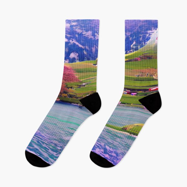 Item preview, Switzerland nature AI artwork designed and sold by Mirex88.