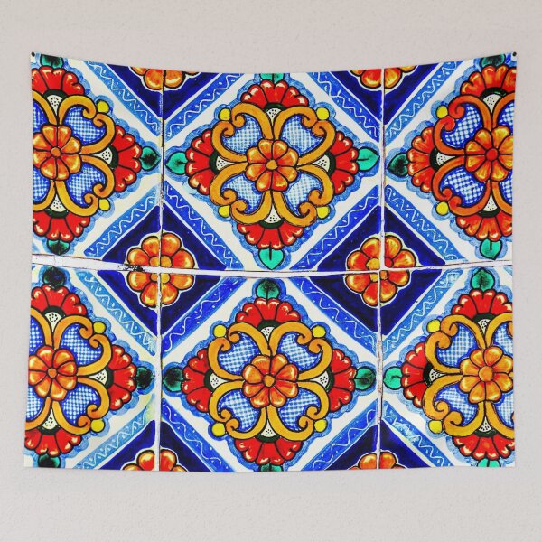 Item preview, PATTERN DESIGN STUDY #70 – Colorful Glazed Ceramic Tiles designed and sold by DEL-Productions.