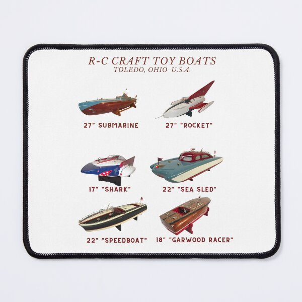 Item preview, R-C CRAFT Toy Boats Toledo , Ohio fun tee designed and sold by RBOJCK.