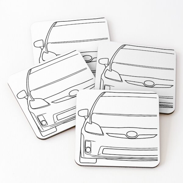Item preview, Toyota Prius 2010-2015 black lines designed and sold by EdimDesign.