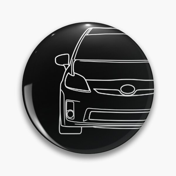 Item preview, Toyota Prius 2010-2015 white lines designed and sold by EdimDesign.