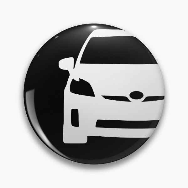 Artikelvorschau, Toyota Prius 2010-2015 weiße Silhouette entworfen und verkauft von EdimDesign.