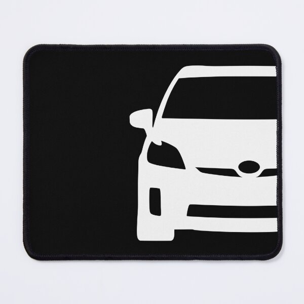 Item preview, Toyota Prius 2010-2015 white silhouette designed and sold by EdimDesign.