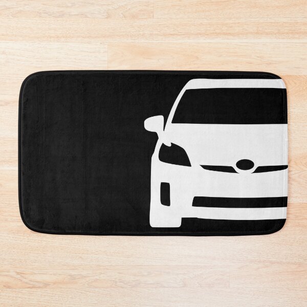Item preview, Toyota Prius 2010-2015 white silhouette designed and sold by EdimDesign.