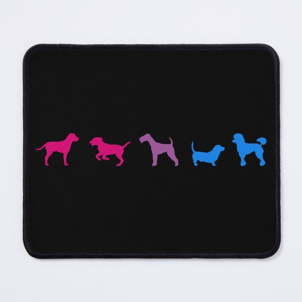 Item preview, Cute Dogs Bi. Bisexual Pride designed and sold by Subtle Pride Shop.