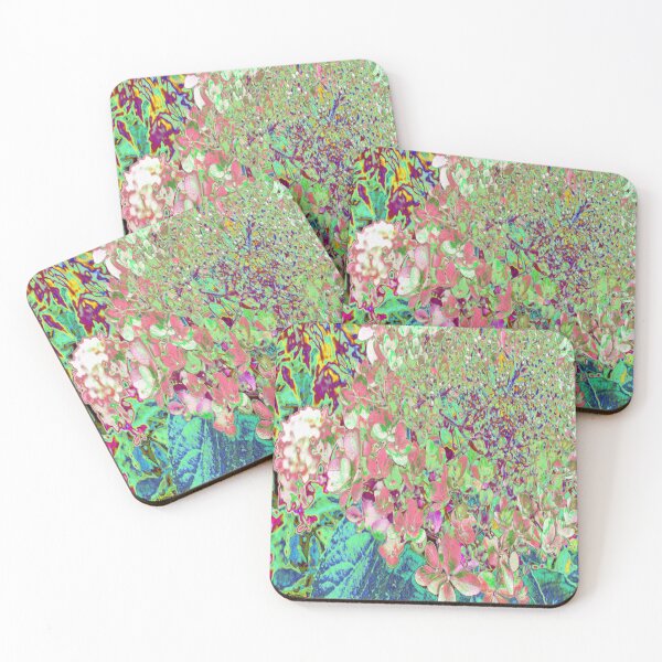 Item preview, Elegant Coral and Chartreuse Limelight Hydrangea designed and sold by myrubiogarden.
