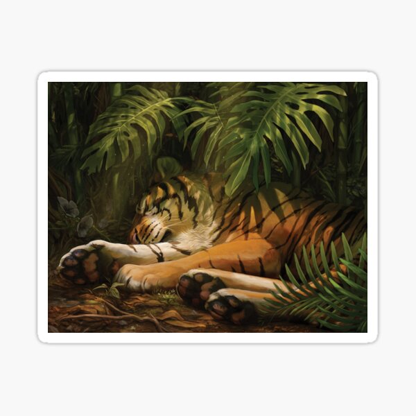 Sumatran Slumber Sticker