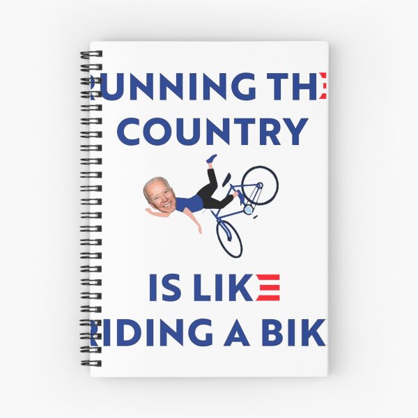 Item preview, Running The Country Is Like Riding A Bike Funny Joe Biden designed and sold by andsha4217.