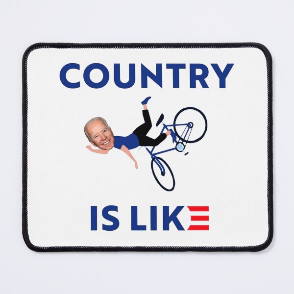 Item preview, Running The Country Is Like Riding A Bike Funny Joe Biden designed and sold by andsha4217.