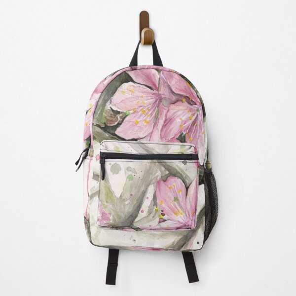 Item preview, Cherry Blossom Watercolor Painting designed and sold by Olga Shvartsur.