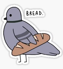 Baguette Pigeon Sticker