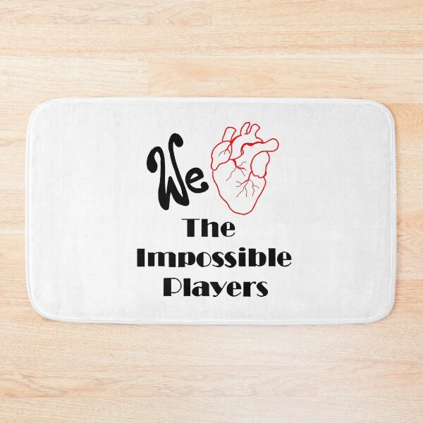 Item preview, We heart The Impossible players logo bw designed and sold by Imps1966.