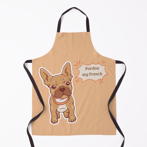 Item preview,  Pardon My French Cute Funny Cartoon Puppy Bulldog N°1 designed and sold by iziskosmos.