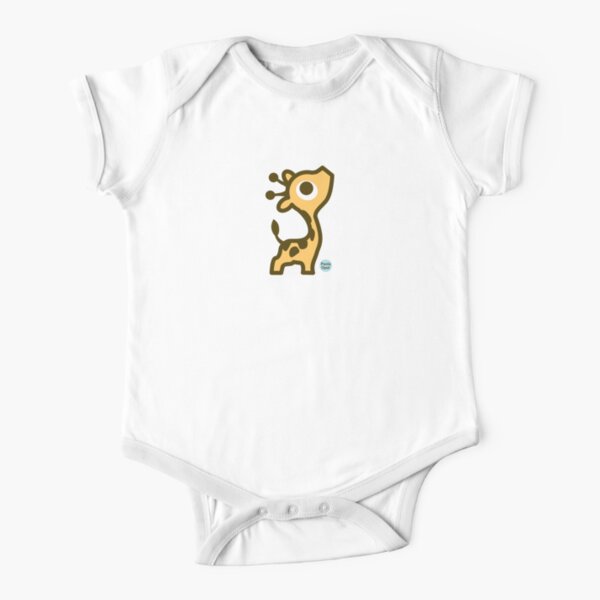 Saffy the Giraffe from the Simply Small Series Short Sleeve Baby One-Piece