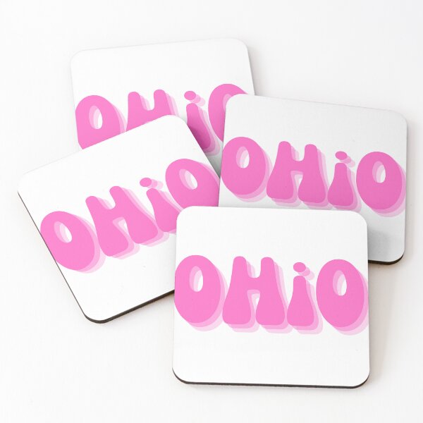 Item preview, Funky OH trendy College aesthetic font pink designed and sold by Niklauss.