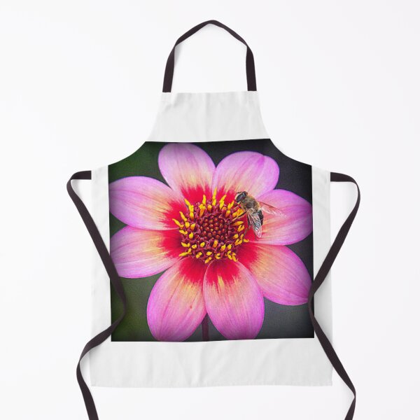 Item preview, Rocking Rosie Dahlia with Hoverfly designed and sold by angel1.