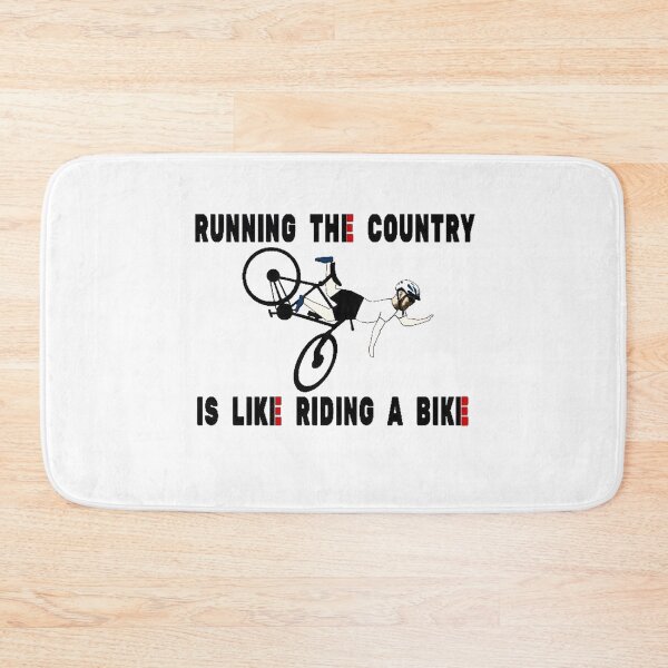 Item preview, RUNNING THE COUNTRY IS LIKE RIDING A BIKE funny anti biden  designed and sold by andsha4217.