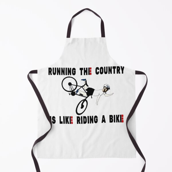 Item preview, RUNNING THE COUNTRY IS LIKE RIDING A BIKE funny anti biden  designed and sold by andsha4217.