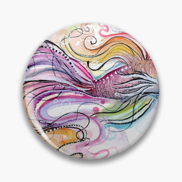 Item preview, Beautiful Betta Fish Illustration designed and sold by Olga Shvartsur.