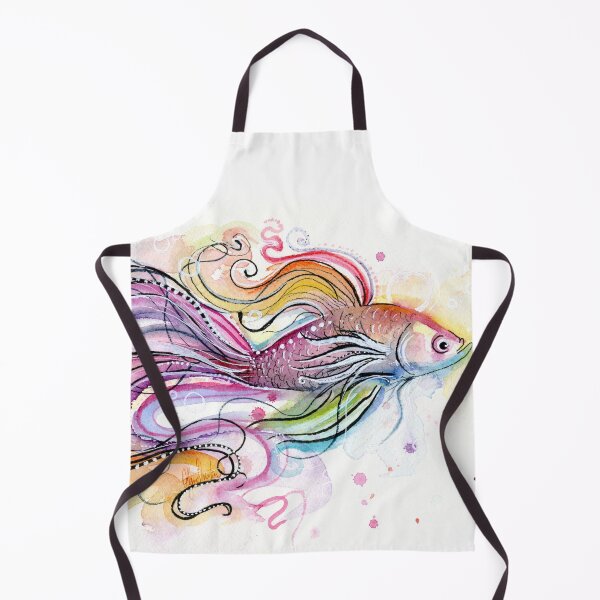 Item preview, Beautiful Betta Fish Illustration designed and sold by Olga Shvartsur.