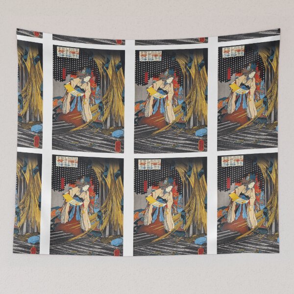 Item preview,  Utagawa Kuniyoshi Takiyasha The Witch And The Skeleton Spectre part 1 designed and sold by TeeARTHY.