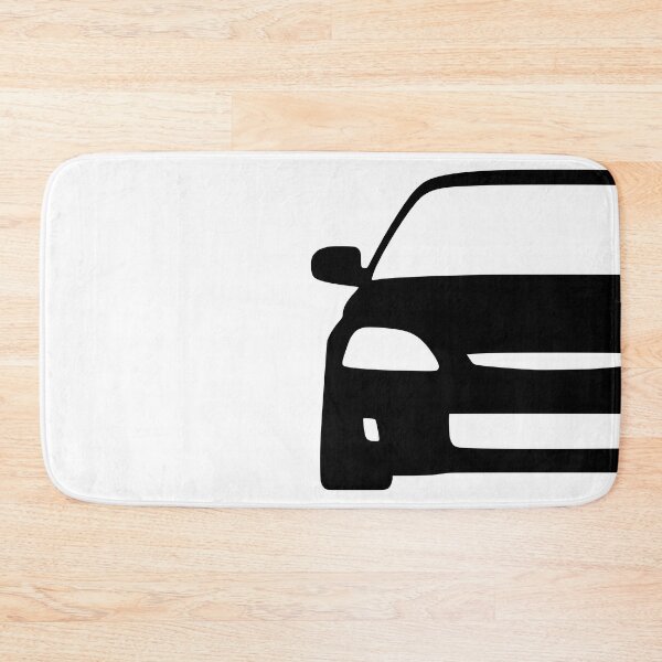 Item preview, Honda Civic 6th generation black silhouette designed and sold by EdimDesign.